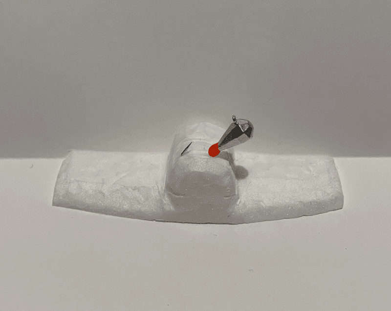 2-PAKK WOLFRAM 4MM SEKSKANT SØLV