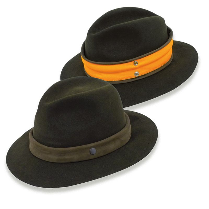 FILTHATT MED ORANSJE BÅND