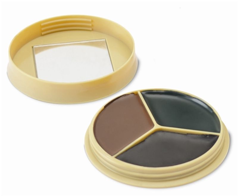 KAMUFLASJESETT MED SPEIL 3 FARGER