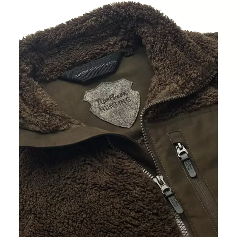 NORTHERN HUNTING RIKVI PILE FLEECE ANORAKK DAME