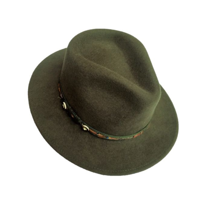 Hovedbilde FILTHATT MED FJÆR