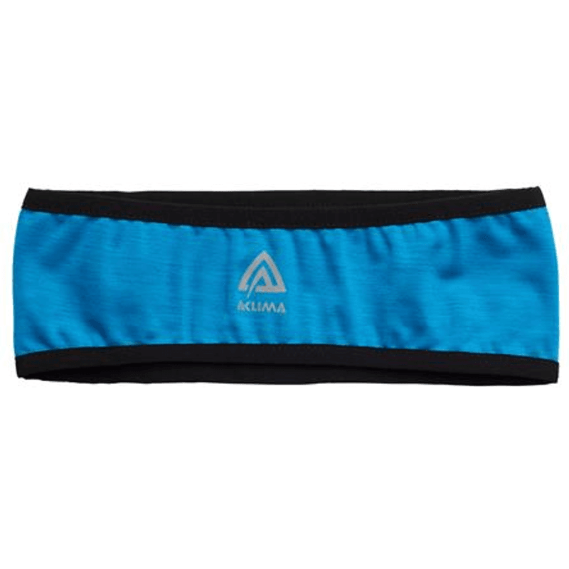 ACLIMA LightWool headband reversible Blithe/Iron Gate Onesize