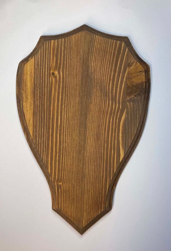 Troféskjold til rådyr - brun